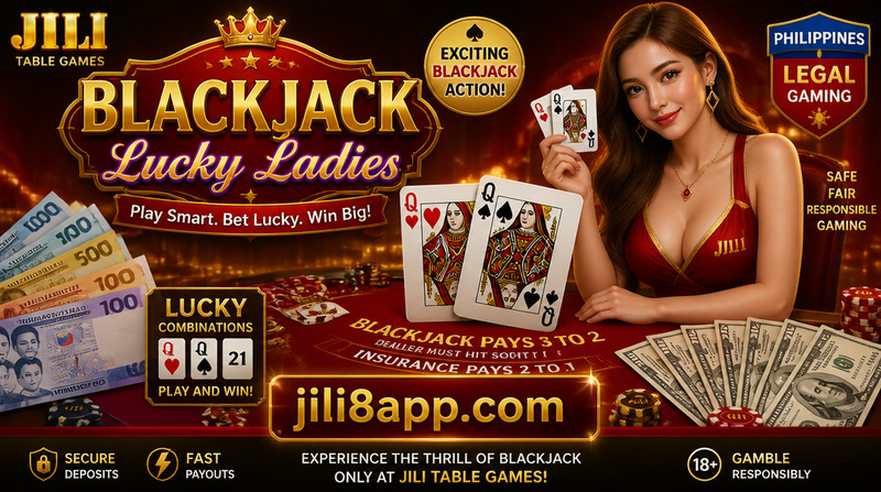 Blackjack Lucky Ladies JILI gameplay image 2